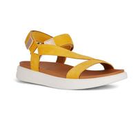 Geox Femme D Xand 2s B Sandales de Sport, Yellow Lt Gold, 34.5 EU
