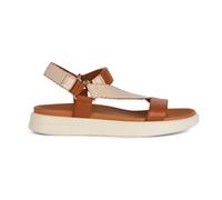 Geox Femme D Xand 2s C Sandales de Sport, Ochre White, 36 EU