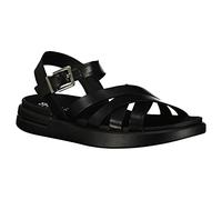 Geox Sandales Xand 2S Off – Cuir noir, boucle de serrage – Femme taille 37