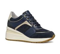 Geox Femme D ZOSMA A Basket, Navy, 38 EU
