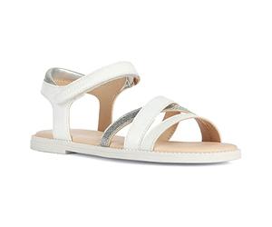 Geox Femme J Sandal Karly Girl, Blanc, 38 EU