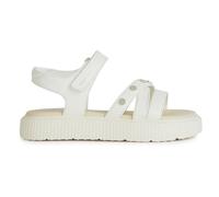 Geox Femme J Sandal Kodette Gir, Blanc, 38 EU