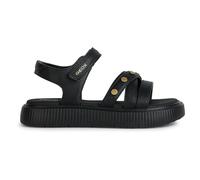 Geox Femme J Sandal Kodette Gir, Noir, 38 EU