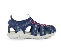 Geox Femme J Sandal Whinberry G, Bleu Marine Fuchsia, 37 EU