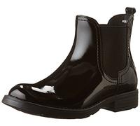 Geox Femme JR Sofia A Bottes Chelsea, Schwarz (BLACKC9999), 37 EU