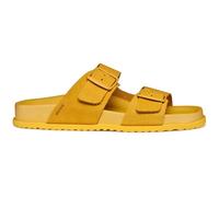 Geox Femme D Sandybett A Sandales Plates, Jaune foncé, 35 EU