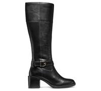 Geox D SERILDA 60 Bottes hautes pour femme, noir, taille 41 UE, Noir, 41 EU