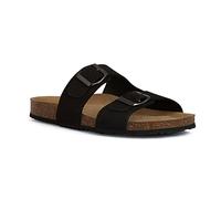 Geox Fille D Brionia Chaussures-lifestyle, Noir, 36 EU