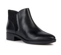 Bottines femme - Geox - Felicity D - Cuir - Noir - Respirantes 38 1/2