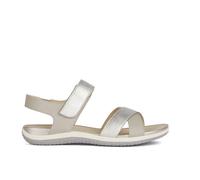 Geox Fille D Sandal Vega B, Lt Grey Off White, 41 EU