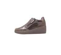 Geox Fille Ilde Racine Accueil Femme Baskets-Mode, DK Taupe, 36 EU
