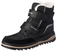 Geox Fille J Adelhide Girl À Partir de Bateau cheville, Noir, 38 EU