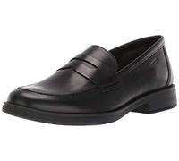 Geox Fille J Agata D Mocassins, Black, 35 EU