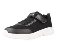 Geox Fille J Aril Girl D Basket, Noir, 28 EU