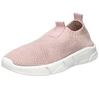 Geox Fille J Aril Girl E Sneakers, Lt Rose, 33 EU