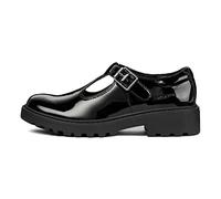 Geox Fille J Casey Girl E Ballerines, Black, 36 EU