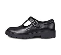 Geox Fille J Casey Girl E Ballerines, Black, 38 EU