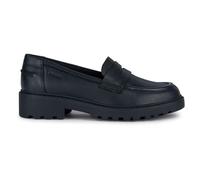 Geox Fille J Casey Girl Moccasin, Noir, 38 EU