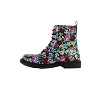 Geox J Eclair Girl D Bottine, Black/Multicolor, 28 EU