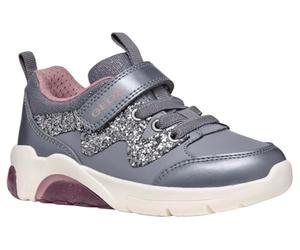 Geox Fille J Fadinlight Girl D, Grey Rose, 34 EU