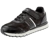 Geox Fille J Fastics Girl B Sneakers, Black, 35 EU