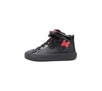Geox Fille J Kalispera Girl B Sneakers, Black, 36 EU
