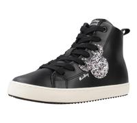 Geox Fille J Kalispera Girl D Basket, Noir, 38 EU