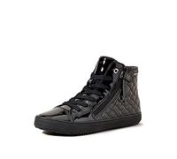 Geox Fille J Kalispera Girl D Sneakers, Black, 36 EU
