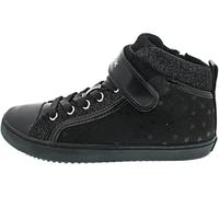 Geox Fille J Kalispera Girl I Sneakers, Black, 33 EU