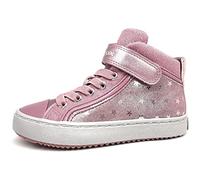 Geox Fille J Kalispera Girl I Sneakers, Dk Pink, 34 EU