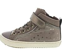 Geox Fille J Kalispera Girl I Sneakers, Smoke Grey, 24 EU