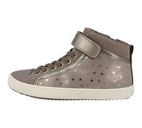Geox Fille J Kalispera Girl I Sneakers, Smoke Grey, 31 EU
