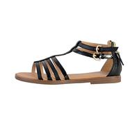 Geox Fille J Karly Girl Sandal, Noir, 31 EU