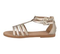 Geox Fille J Karly Girl Sandal, Platine, 28 EU