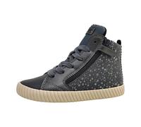 Geox J MIRROLESS Girl A Basket, Gris, 33 EU