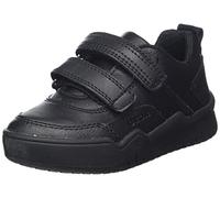 Geox Fille J Perth Boy C Sneakers, Black, 37 EU