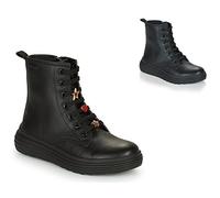 Geox Fille J Phaolae Girl A Bottines, Black, 32 EU