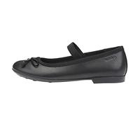 Geox Fille J Plie' B Ballerines, Black, 40 EU