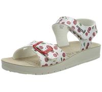 Geox Fille J Sandal Costarei Gi, Blanc, 29 EU