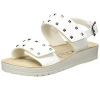 Geox Fille J Sandal Costarei Gi Sandales, White, 28 EU