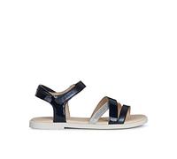 Geox Fille J Sandal Karly Girl Sandales, Navy, 32 EU