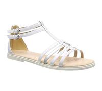 Geox Fille J Sandal Karly Girl Sandales, White, 39 EU