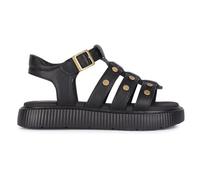 Geox Fille J Sandal Kodette Gir, Noir, 35 EU