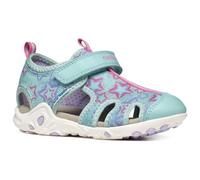 Geox Fille J Sandal Whinberry G, Aqua Lilac, 24 EU