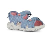 Geox Fille J Sandal Whinberry G, Dk Sky Lt Coral, 39 EU