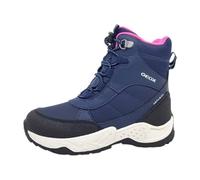 Geox Fille J Sentiero Girl À Partir de Bateau cheville, Navy Fuchsia, 39 EU