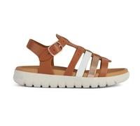 Geox Fille J Soleima Gir Shopping-feed;niña;sandalias-niñas, Brandy Copper, 32 EU