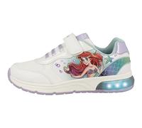 Geox Fille J Spaceclub Girl Basket, White Watersea, 35 EU