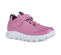 Geox Fille J Spherica Girl B Sneakers, Fuchsia, 38 EU