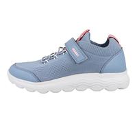 Geox Fille J Spherica Girl Basket, Indigo Lt Coral, 32 EU